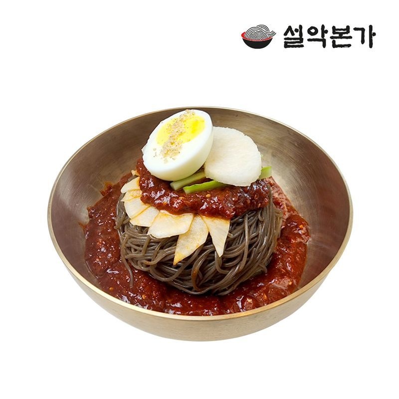 설악본가 설악 칡 비빔냉면 10인분 대용량 구성 면10인분 양념장 500g