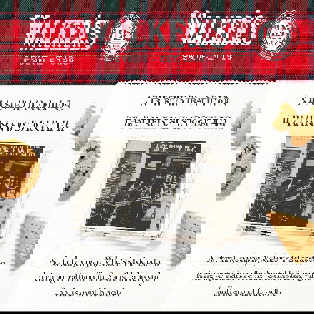 워커의 쇼트브레드 크리스마스 트리 모양 미니 홀리데이 쿠키 버터 5 3온스 박스