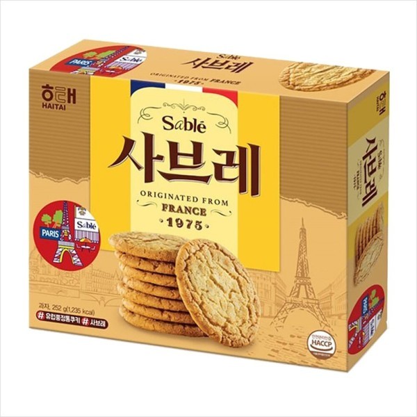 해태제과 해태제과 해태제과 해태 사브레 252g - 넉넉한 유통기한x