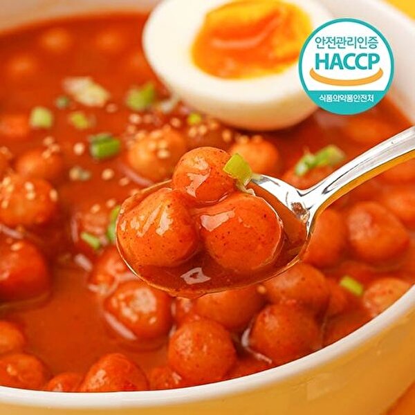 자연맛남 자연맛남 푸드맛남 쫀득한 구슬 떡볶이 110g x 7팩
