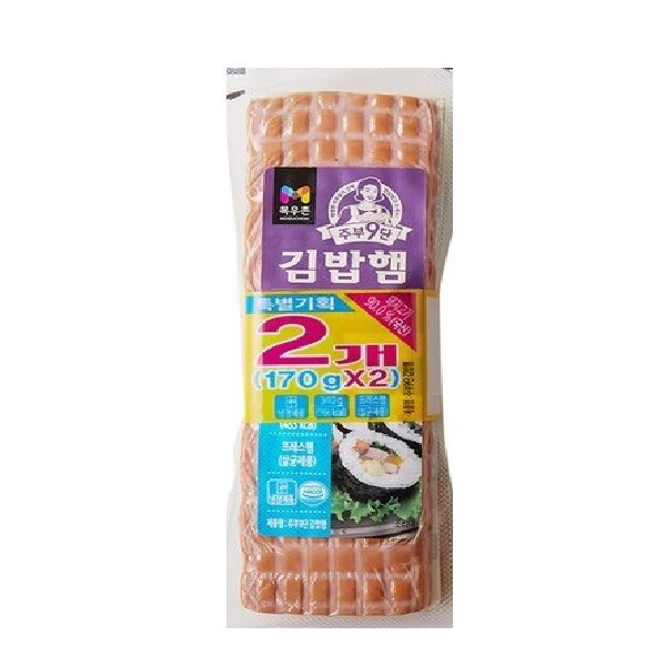 목우촌 목우촌 주부9단 김밥세트햄 340gx1개 냉장