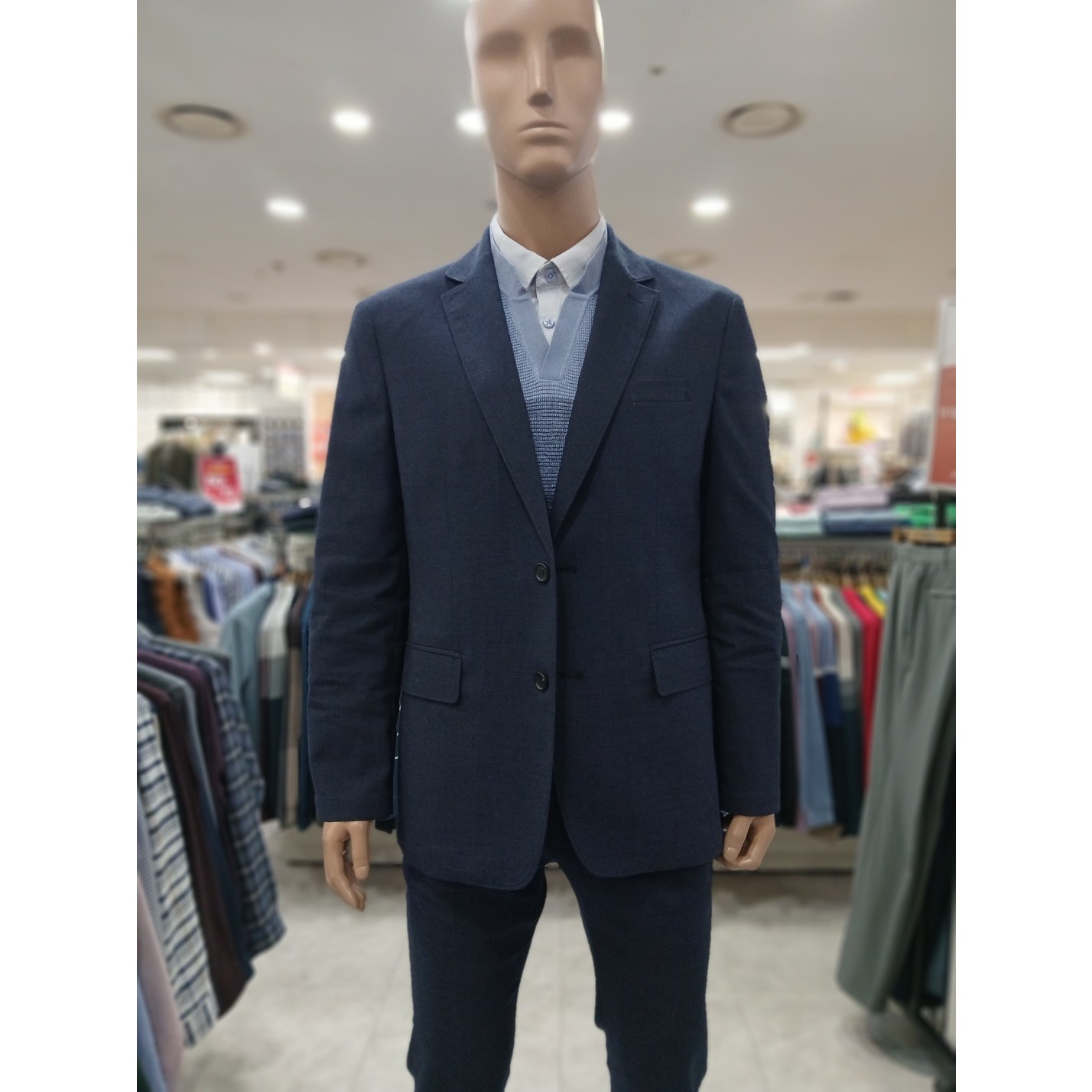크로커다일 세이브존05 울 라이크 T R PU 자켓 AB JK 1101 38