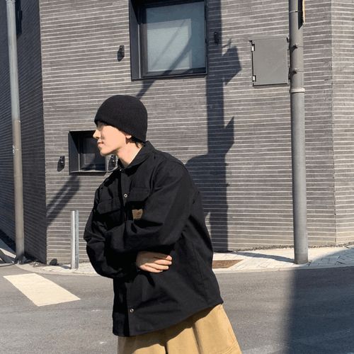 아이픽 아이픽 리오 해비 오버핏 워크셔츠 2c