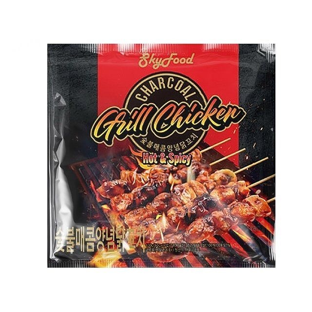 닭다리살 숯불매콤양념닭꼬치 400g