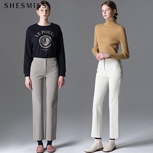 쉬즈미스 쉬즈미스 SHESMISS 히든버튼 슬림 기모 팬츠 168000