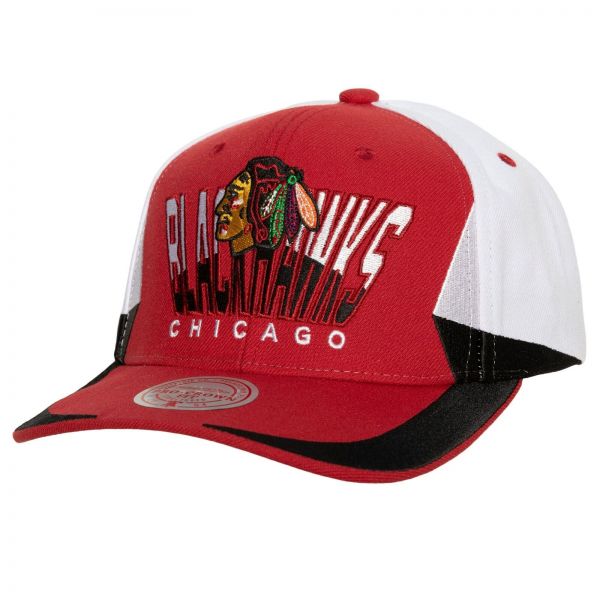 미첼앤네스 남자용 미첼 네스 NHL 레트로돔 프로 스냅백 블랙호크스 -