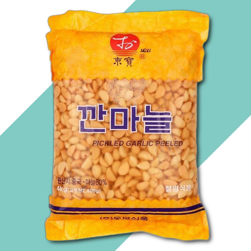 동보식품 깐마늘지 4KG 동보식품 깐마늘지 절임류 반찬 식자재