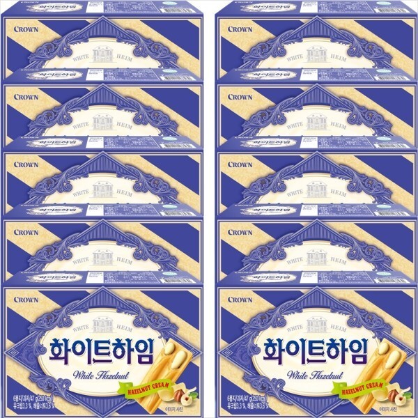 크라운 화이트하임 크라운 화이트하임 47gx10개 2세트구매시 1000원 할인x넉넉한 유통기한