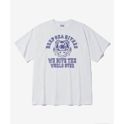 아웃스탠딩 매장정품 아웃스탠딩 OUTSTANDING MIL SERIES TEE DEEP SEA RS OSST37WH 6486