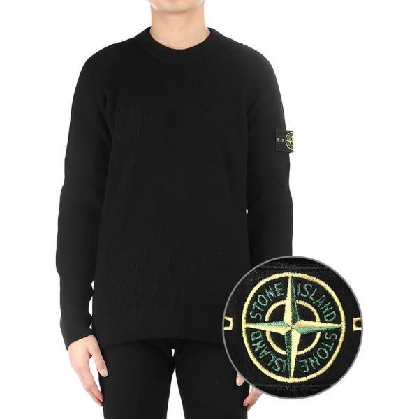 스톤아일랜드 STONE ISLAND STONE ISLAND 남성 와펜 니트 7515550A7 V0029 270672