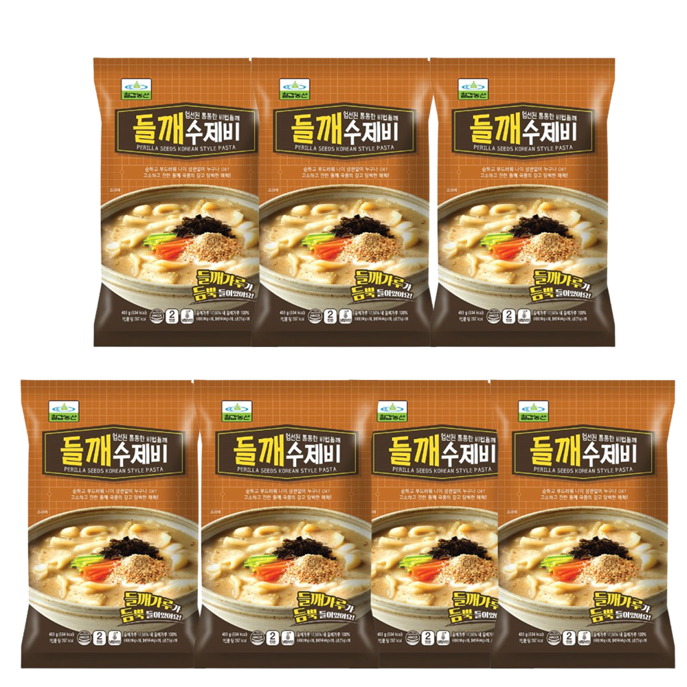 칠갑농산 칠갑농산 칠갑농산 들깨수제비 435g 7개