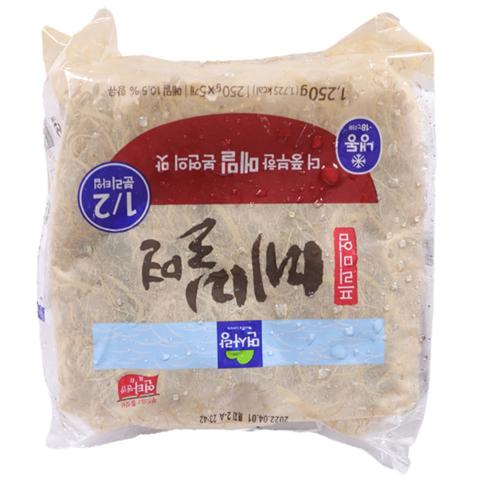 더 풍부한 본연의 맛 연타면발 메밀면 5입 냉동 1 25kg 3개
