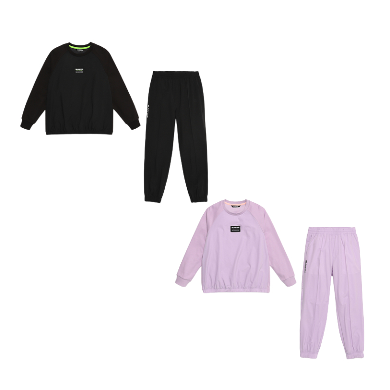 블랙야크키즈 블랙야크키즈 BKC브로든맨투맨세트 1BKSES2906
