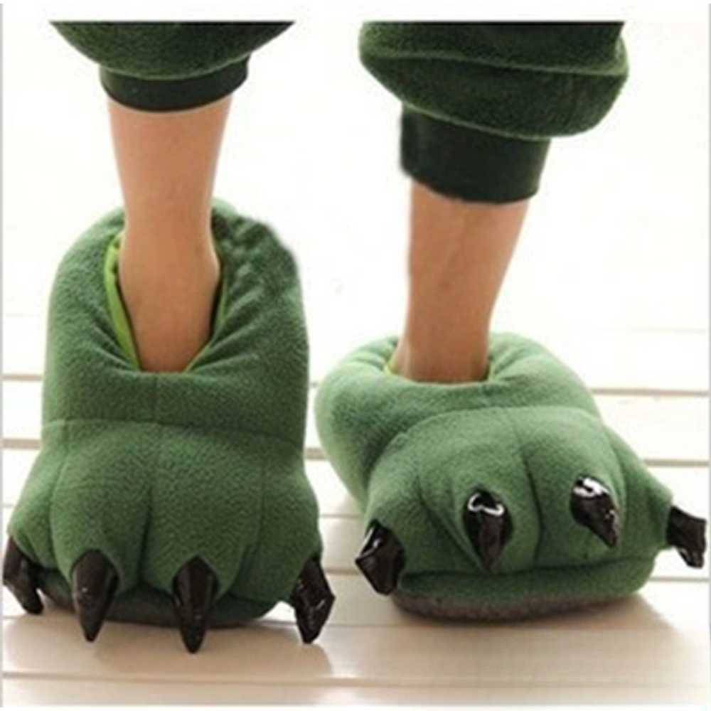 귀여운 공룡 곰발바닥 동물 곰 실내화 슬리퍼 파티 미끄럼방지
