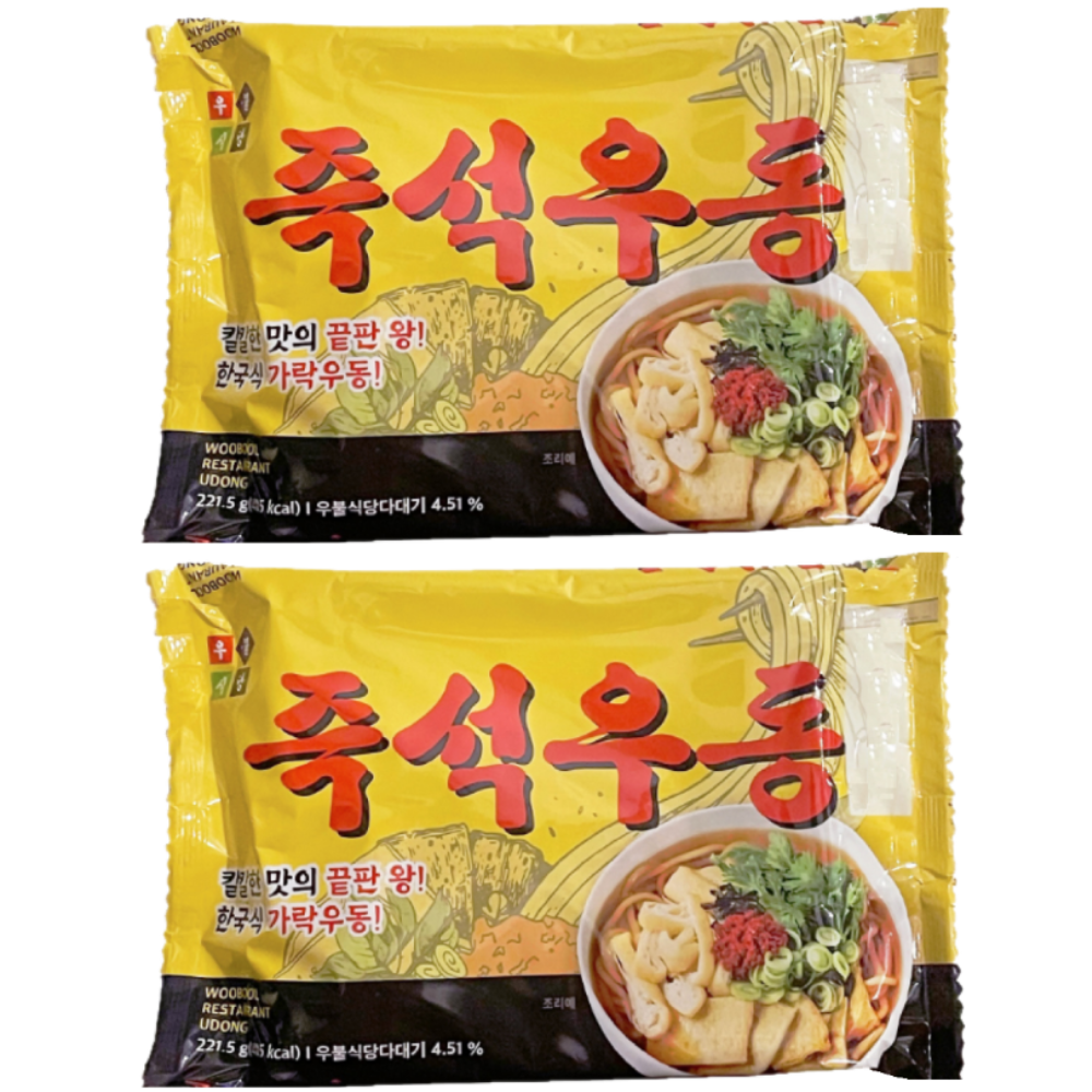 한일식품 우불식당 즉석우동 221 5g 2개