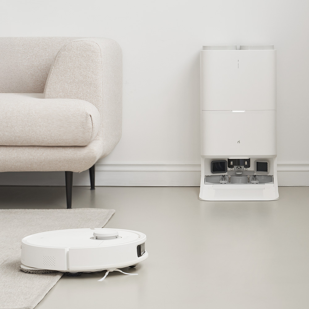 아이닉 로봇청소기 iX30 AI Ultra, iX30 AI Ultra, 화이트 상세사진 1