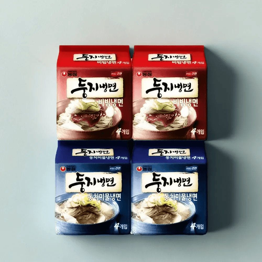 피엘유통 둥지냉면 비빔냉면 8개입 물냉면 8개입