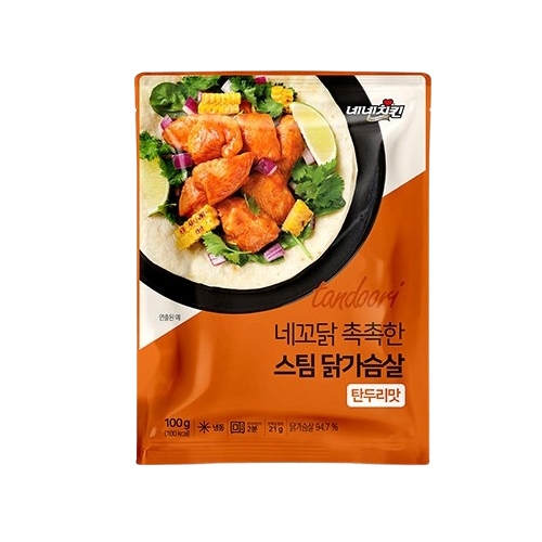 하담푸드 네네치킨 네꼬닭 촉촉한 스팀 닭가슴살 탄두리맛