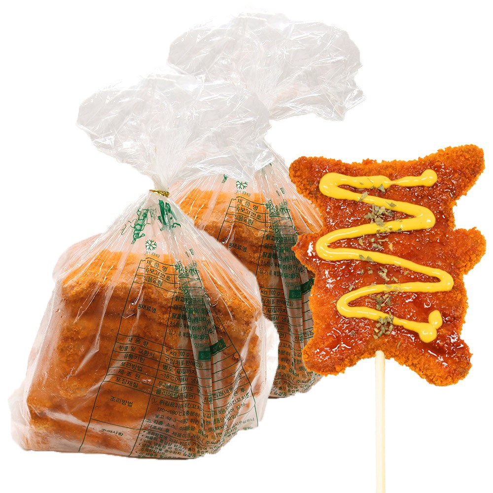 맘모스 1 1치킨꼬지 문방구 돈까스 100gx10개입 1kg 1kg 2개