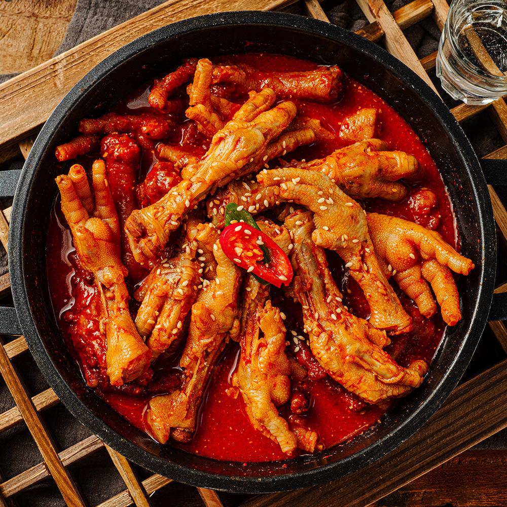 홍미닭발 매운 불 닭발 국물닭발 700g