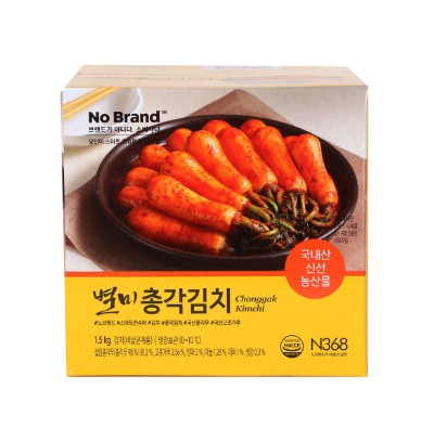 내일식품 노브랜드 별미 총각김치 1.5kg