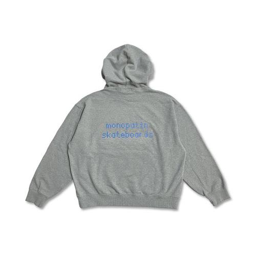 매장정품 MONOPATIN light emitting diode oversized hoodie MNPTLEDOHGR 31342