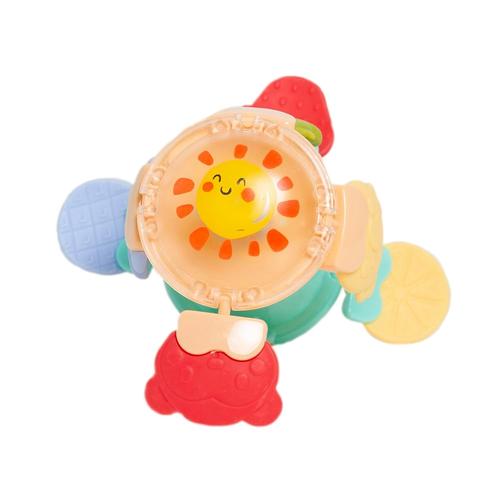 Reece Studio Flexible Fruit Ball Teether Developmental Rattle Baby Sensory Montessori Toy for Le Re