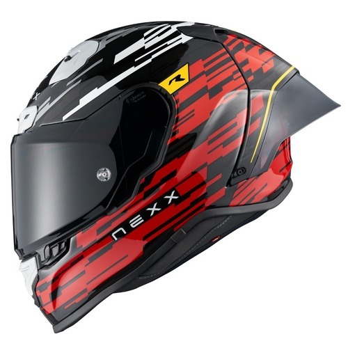 NEXX X R3R GLITCH RACER 카본 추가 스모크 쉴드 핀락포함 넥스 아시아 핏 풀페이스 카본 라이딩 오토바이 스쿠터 라이더 헬멧