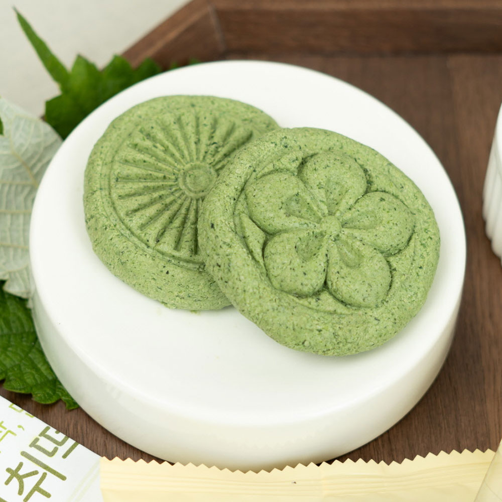 콩사랑 싸리재 수리취떡 만들기키트 반죽 500g 통팥앙금 떡도장 단오음식
