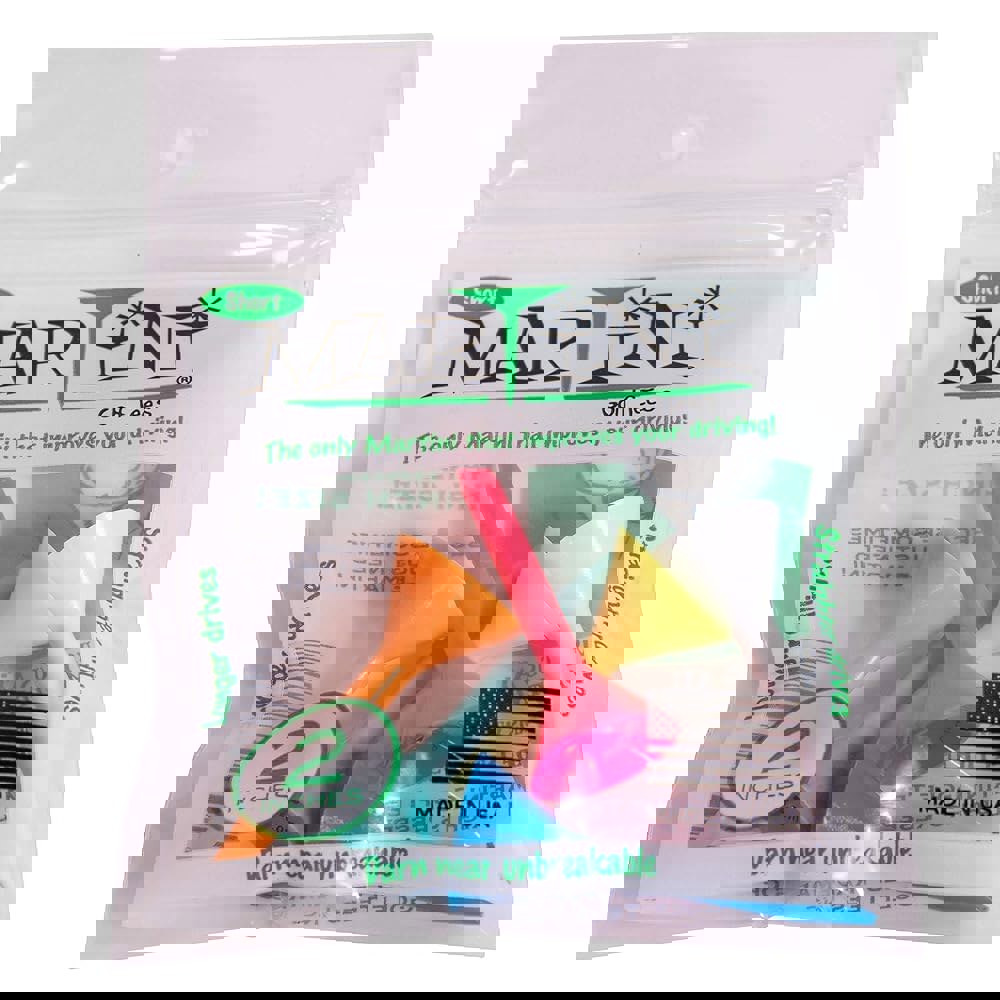 마티니 골프 티 2 내구성 플라스틱 티 다양한