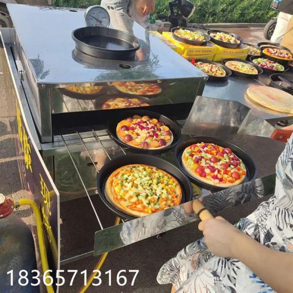 이동식 피자 오븐 장비 팝업 스토어용 상업용 피자 기계