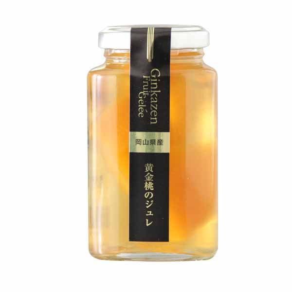 오카야마현 청과일 줄레 110g 오카야마현산 황금 복숭아 일본 젤리 간편식 디저트 1129653