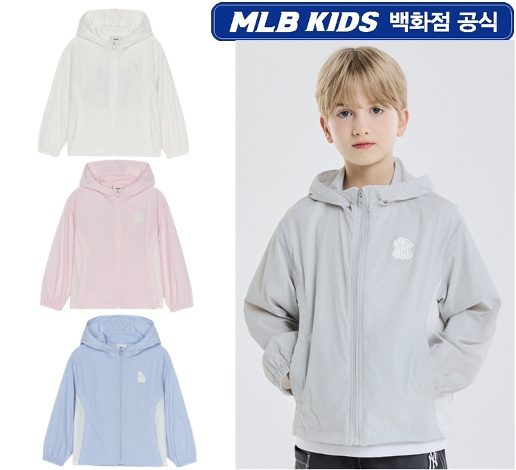 MLB키즈 현대목동점 MLB키즈 스포티브 홑겹 바람막이점퍼 7AWJB0653ALL