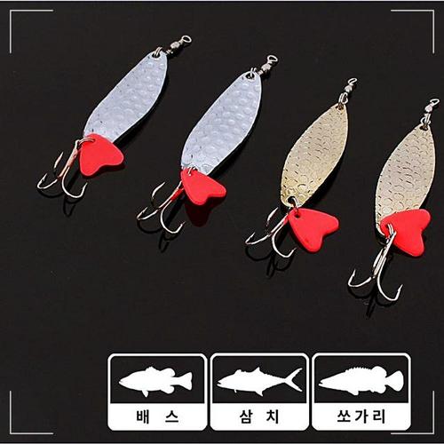 싸파 다잡아 곰보 스푼 9g 메탈 루어 배스낚시 학교 BWAC9AE83