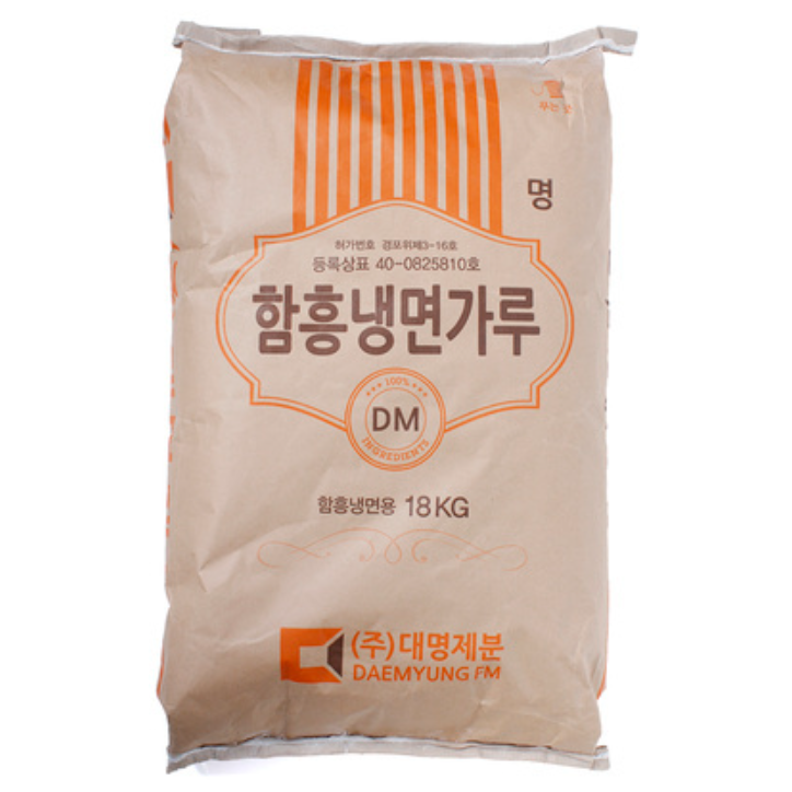 대명 대명제분 대명 함흥냉면가루 2개 18kg