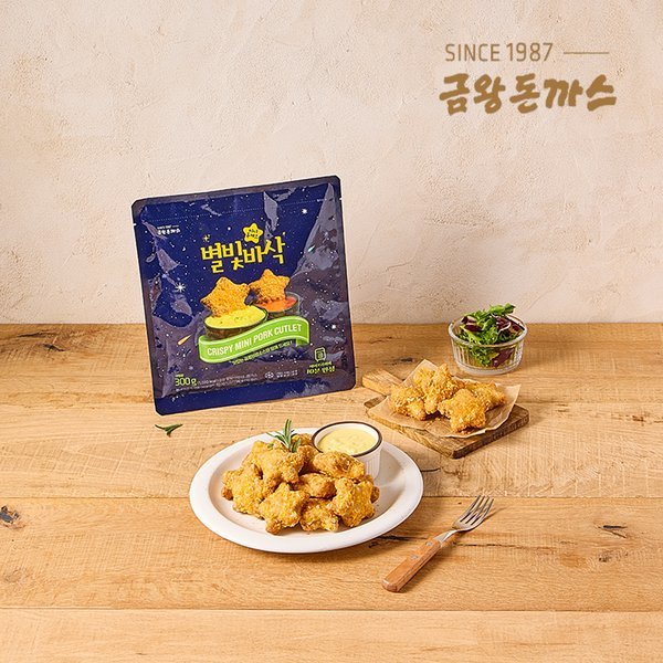 금왕 별빛바삭 미니돈까스 300gx3개 소스증정