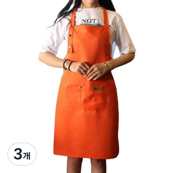 피어니스트 피어니스트 포켓 카페 주방 앞치마 3개