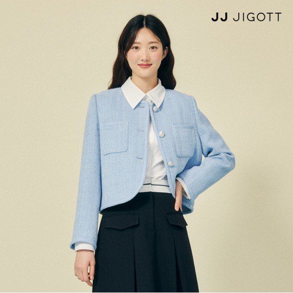 JJ지고트 JJ지고트 메탈 버튼 크롭 재킷 GP2P0JK231 P355262667 264054