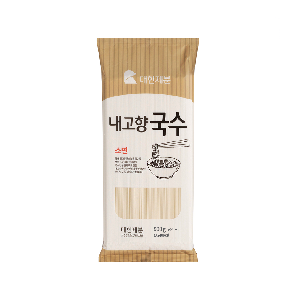 대한제분 대한제분 곰표 쫄깃한 소면 내고향국수 900g 1개