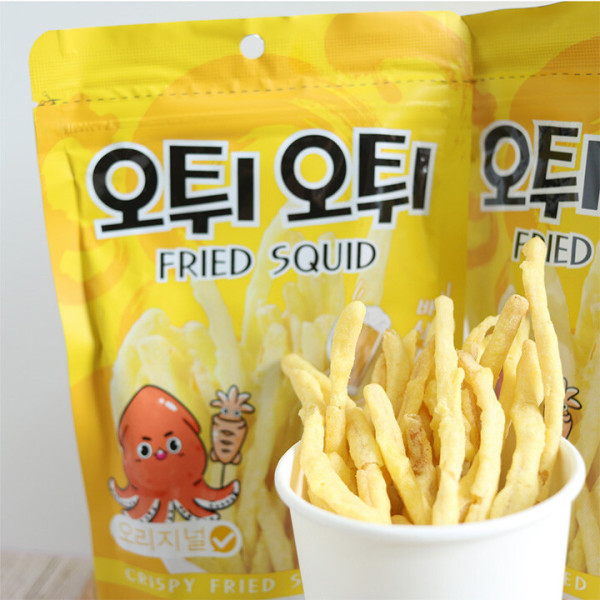 오튀오튀 오리지널 50g x 2봉 바삭하게 즐기는 진미채튀김