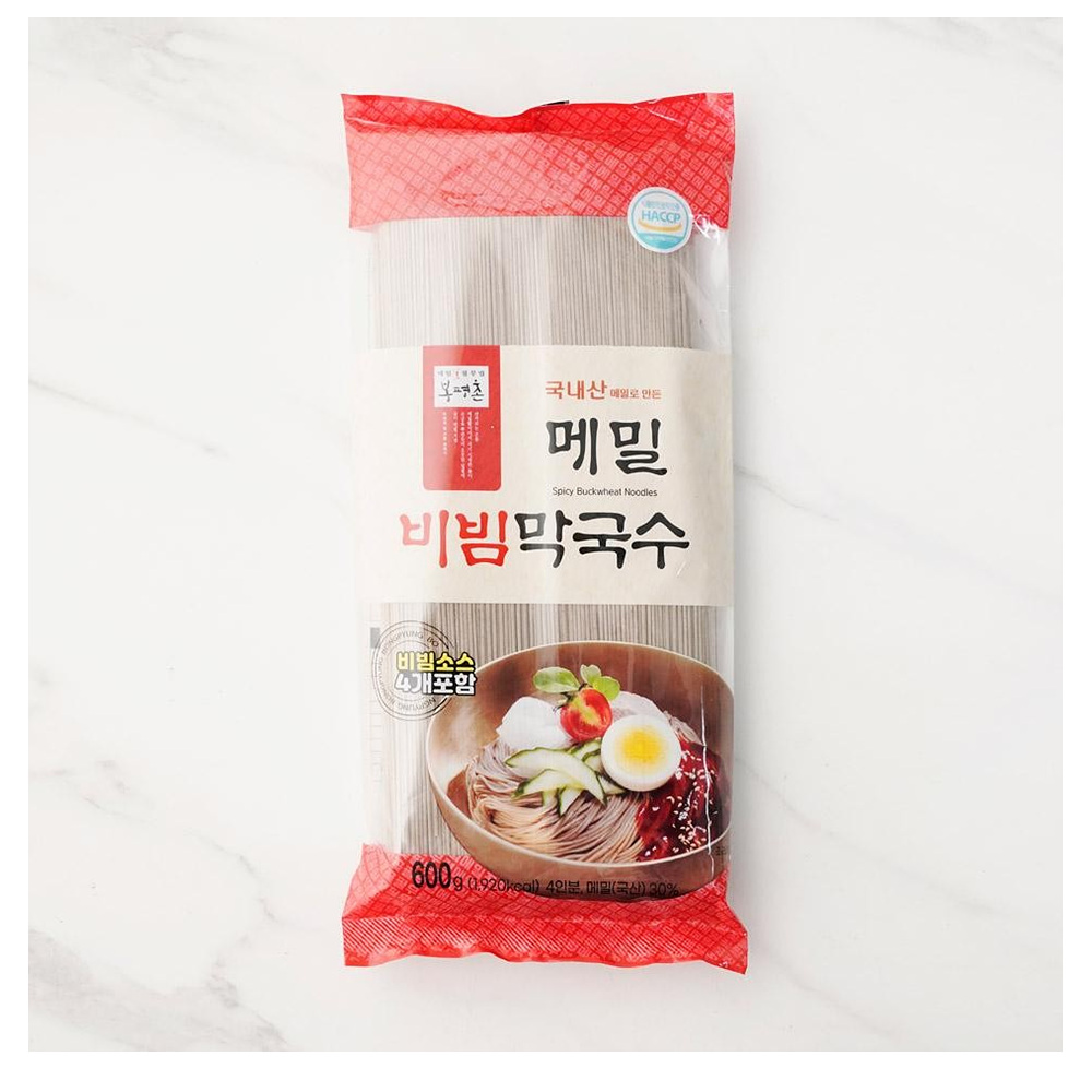 봉평촌 봉 촌 메밀 비빔막국수 600g 10개