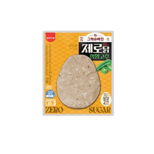 에스피씨삼립 그릭슈바인 제로닭 청양고추 