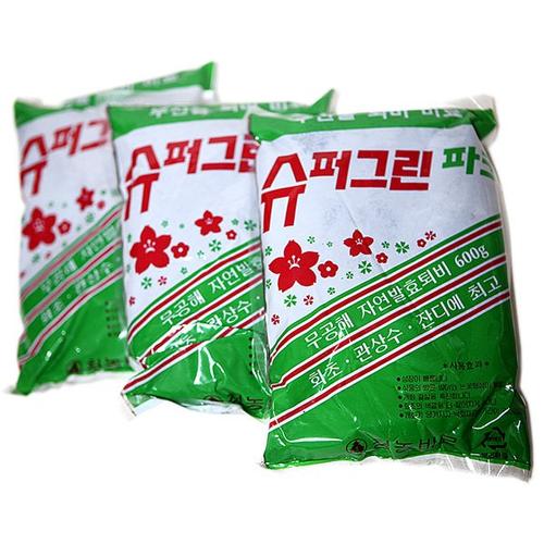 슈퍼그린파크 600g 3개 무공해 자연부산물 발효퇴비 비료