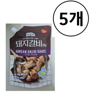 동원에프앤비 동원 동원 동원 하루미 돼지갈비양념 500g x10개