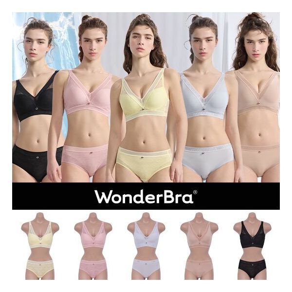원더브라 원더브라25SS 상 NEW라이트 원더핏 브라팬티 5세트 754167