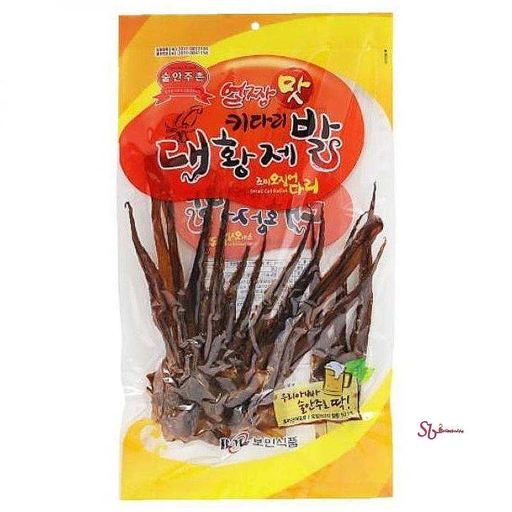 조미오징어 마른안주 간단술안주 간편안주 다리 100g cde355