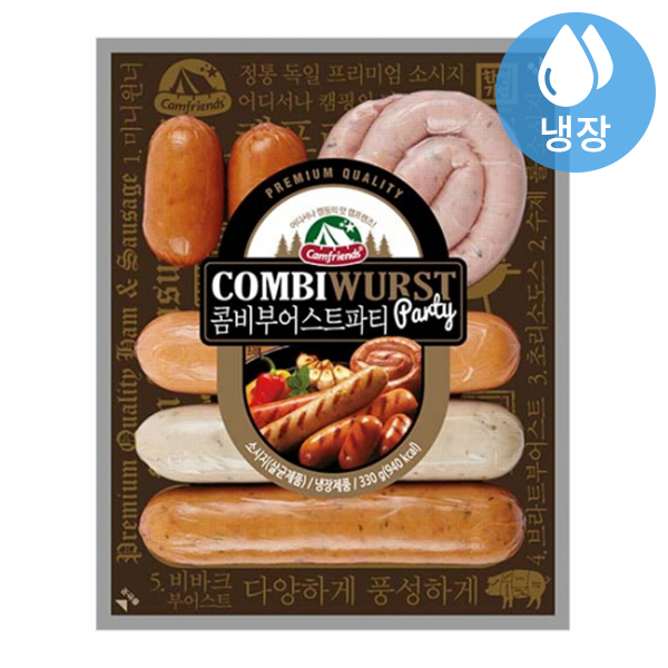 한성기업 한성기업 한성마트 한성 콤비부어스트 파티 소세지 330G 1개