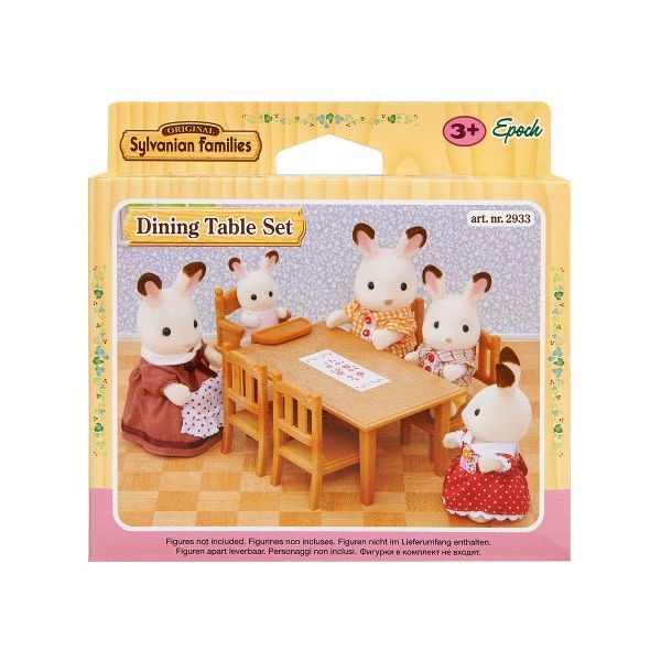 SYLVANIAN FAMI 아미LIES 4506-온가족 식탁 세트 2933 556622