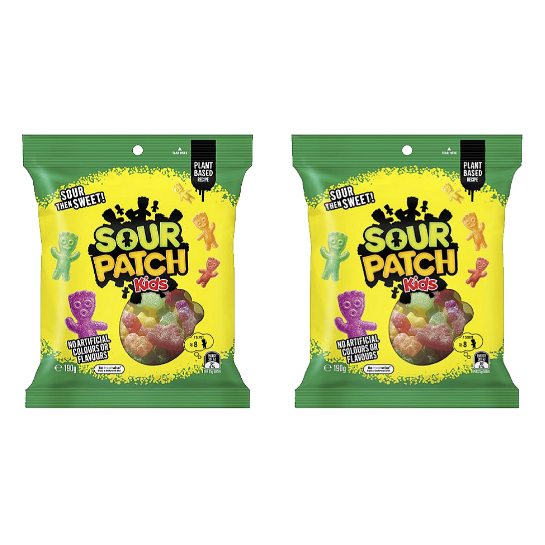 사워패치 키즈 롤리스 Sour Patch Kids Lollies 2개 190g