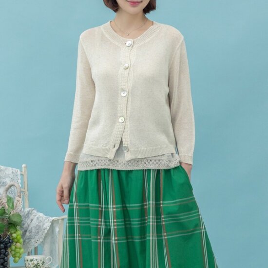 디얼마미 메디 썸머 가디건 마담 미시 중년 여성 40대 50대